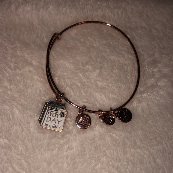 ALEX AND ANI ROSE GOLD BRACELET BANGLES - Picture 2 of 4